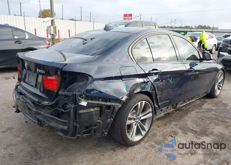2015 BMW 328I from USA, damaged, VIN WBA3A5G57FNS84261
